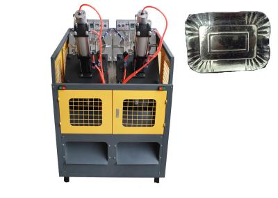 China High Speed 3 - 11 Inch Paper Dona Plate Making Machine With Two Working Stations for sale