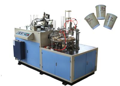 China Efficient Green Laminated Paper Cup Sleeve Machine Low Noise Energy Saving for sale