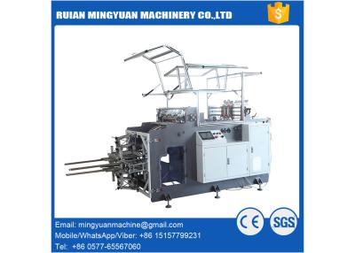 China Custom Paper Lunch Box Machine Hot Sealing / Glue Sealing 1 Year Guarantee for sale