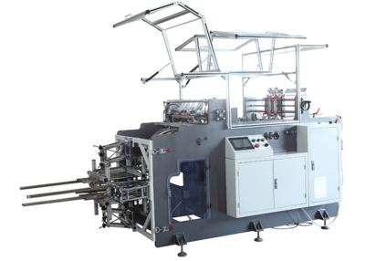 China Máquina de papel inteligente de la fabricación de cajas de la fiambrera/de la torta con el sistema caliente del pegamento del derretimiento en venta
