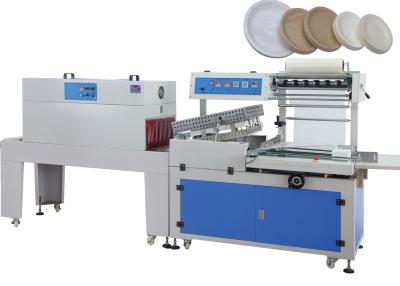 China 380V Automatic Shrink Wrapping Machine For Bottles , Shrink Wrap Equipment 50HZ - 60 HZ for sale