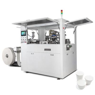 China Tampa totalmente automático do copo que forma a máquina para as tampas de fabricação do papel à venda