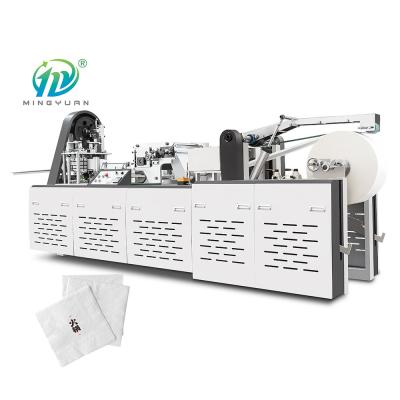 China Vollautomatische Abschminktuch-Papierservietten-Falten-Maschine kann geprägt werden zu verkaufen