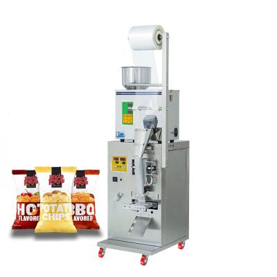 Chine Petite machine de conditionnement automatique de casse-croûte de chips de pomme de terre Machine à emballer de chips de banane à vendre