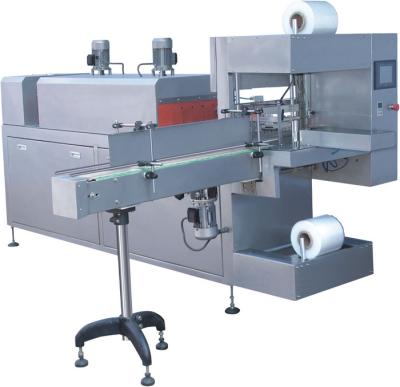 China Sleeve Type Shrink Wrap Machine For Shrinking Packaging Cans / Bottles for sale