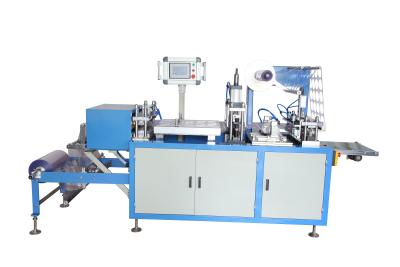 China PLC Touch Screen Control Plastic Lid Forming Machine With Safety Cover 15-35 Punch / Min for sale