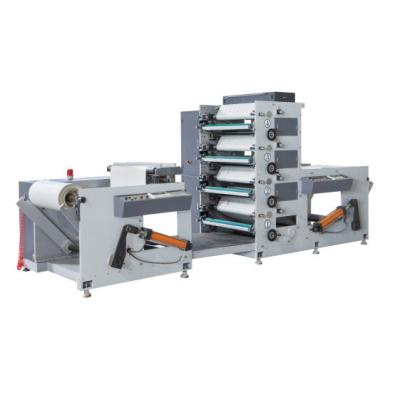 China 3PH 50HZ 4 Colour Flexo Printing Machine CE Certificate for Packaging Materials for sale