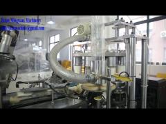 High Speed paper cup machine with counting system testing running 80 pcs each min