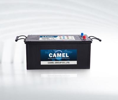 China Bateria acidificada ao chumbo resistente 200ah BCI da bateria 12v 100ah do caminhão do EN do camelo à venda