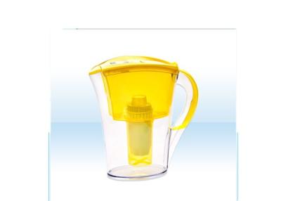 China Light Yellow Functional Drinking Water Filter Jug For Removing Heavy Metal for sale