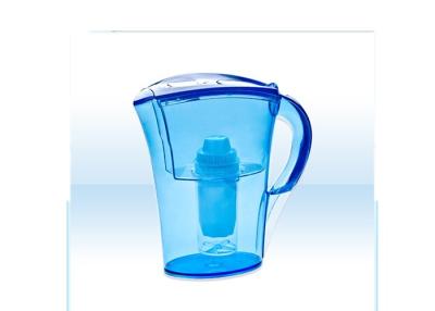 China Blue Color 3.5 L Drinking Water Filter Jug Improves Taste Of Hot And Cold Drinks for sale