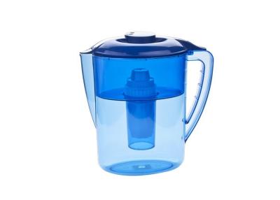 China Blue Color 2.8 L Water Filtration Filters With Easily Replaceable Cartridge for sale