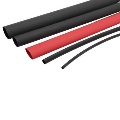 中国 赤くおよび黒い4x 4mm熱収縮の管のポリオレフィン600v 販売のため