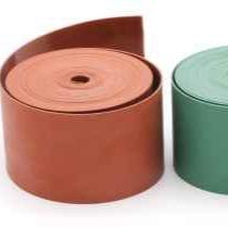 China Red Green Adhesive Lined Heat Shrinkable Tape Cross Linked PE for sale
