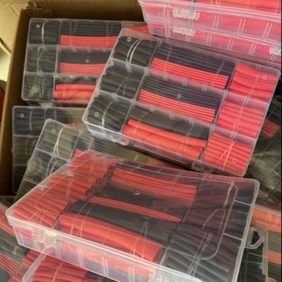 China 3x Dual Wall Heat Shrink Tube Halogen Free 12.7mm Red Tubing for sale