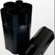 China Cruz de la base de los accesorios 6 del cable del encogimiento del calor del negro de la bota del desbloqueo del cable de la poliolefina ligada en venta