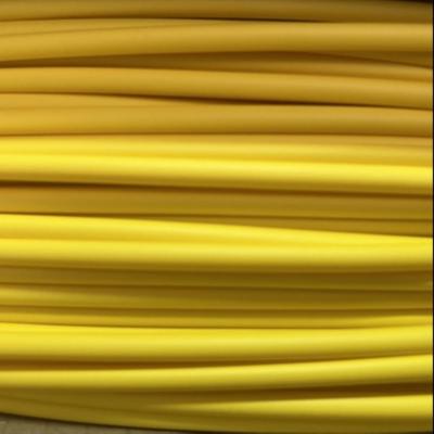 China 3.5mm Thin Single Wall Heat Shrink Tubing Sleeve 0.20mm Yellow Flexible for sale