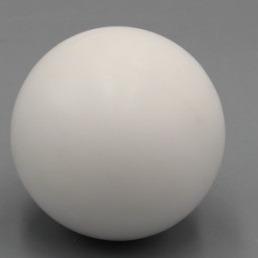 China 90mm PTFE Large Hollow Sphere , White Hollow Teflon Balls for sale