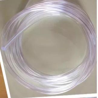 China 3.5mm 0.5mm Clear Flexible Plastic Tubing , Polyvinyl Chloride High Pressure Flexible PVC Pipe for sale