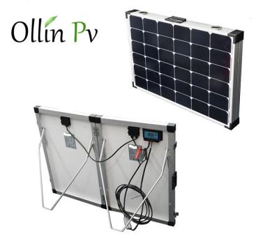 China 120W 200W Outdoor Solar Foldable Solar Panels , Portable Folding Solar Panels For Camping for sale
