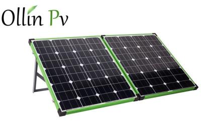 China Quadro da cor verde que dobra com dos painéis solares/sem controlador montado à venda
