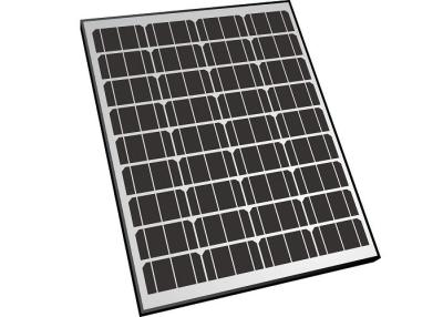 China Painéis solares do mono silicone de 90 watts para a luz de sinal do tráfego do sistema da geração à venda
