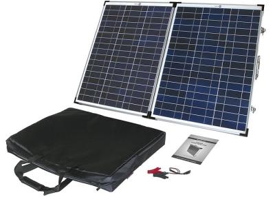 China 60W Poly Portable Folding Solar Panels Anodized Aluminum Alloy Frame for sale