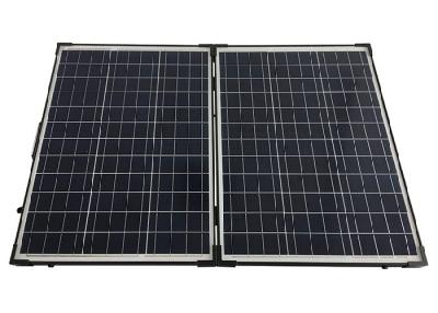 China Polycrystalline Silicon Folding Solar Panels 160W With Heavy Duty Padded Carry Bag for sale