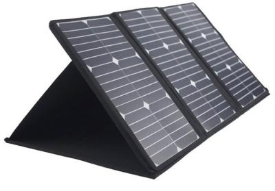 中国 折り畳み式の太陽電池パネルの黒太陽PVは30mm*25mmの厚さアルミニウム フレームにパネルをはめます 販売のため