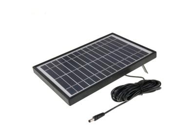 China Eficiência de conversão alta do módulo do quadro do metal do preto da célula solar do painel solar de 5 watts à venda