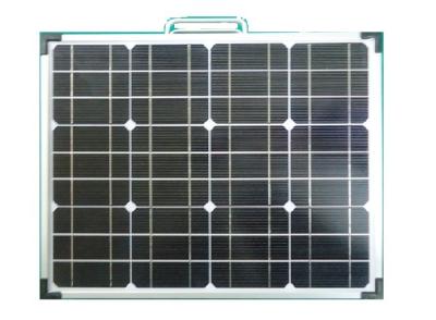 China Zonnecel van het 120 Watts draagt de Vouwbare Zonnepaneel met Op zwaar werk berekende Opgevulde Gemakkelijk Zak Te koop