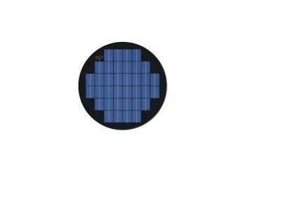 China Dia 106mm Round Solar Panel No Frame For Mason Jars Solar Mosquito Control for sale