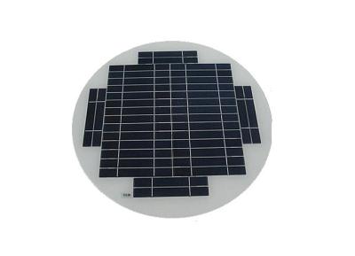 China Anti - Reflective Glass Round Solar Panel For Outdoor LED Smart Solar Street Light for sale