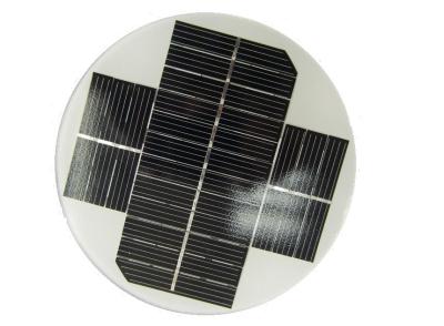 China Small Size Round Solar Panel OEM Dimension With High Module Conversion Efficiency for sale