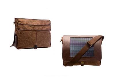 China Solar Powered Bookbag / Solar Charging Laptop Bag With Optional Color for sale
