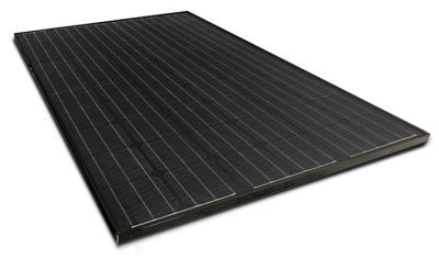 China 260 Watt Roof Tile 3.2mm Black Solar Pv Panels Building Integrated Power for sale