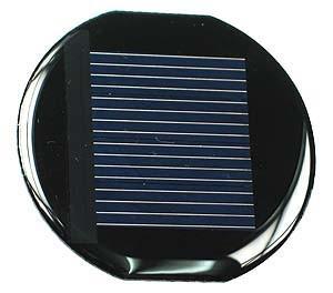 China Mini Round Solar Panel / Epoxy Resin Solar Panel Energy Saving And Eco - Friendly for sale