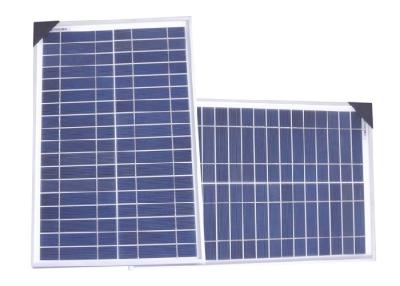 China High Efficiency 20 Watt 12 Volt Solar Panel With 5 Meter Alligator Clip Wire for sale