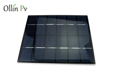 China Mono/mini bateria poli dos painéis solares 2w 6v do silicone fácil leva para a iluminação da jarda à venda