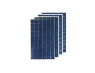 中国 濃紺色の太陽電池パネル モジュール/緩和されたガラスの太陽電池パネル システム 販売のため