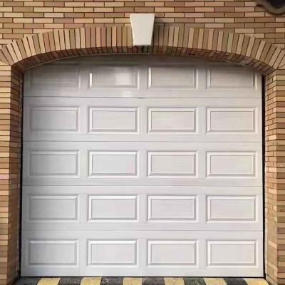 China Insulation Electric Garage Doors Aluminum Alloy Sectional Roll Up Garage Doors for sale