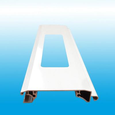 Chine Porte de volets en aluminium à rouleaux extrudés à peau simple de 2,0 mm à 1,2 mm avec trous rectangulaires à vendre