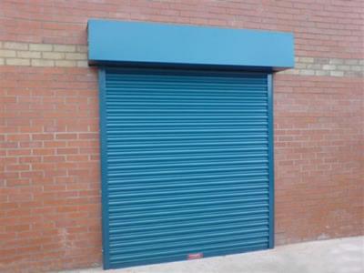 China Safe Steel Fire Resistant Roller Shutter Doors For Commercial / Industrial for sale