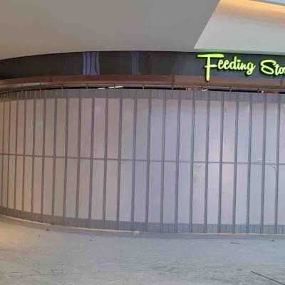 China Protective / Decoative Side Folding Shutter For Commercial Shops for sale
