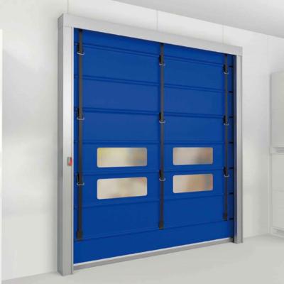 China Large Entrance PVC High Speed Shutter Door / PVC sedimentary gate for sale