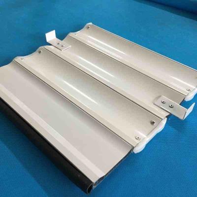 China Automatic Hurricane Shutters Gale Resistance Aluminum Alloy Wind Proof Door for sale