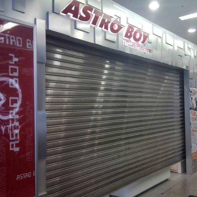 China Economic Soild Steel Roller Shutter Door  For Garage / Factory for sale