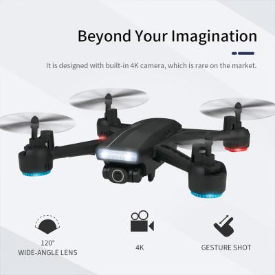 China drone 1080P LED lights night altitude holding mode gesture photography remote control aircraft for sale