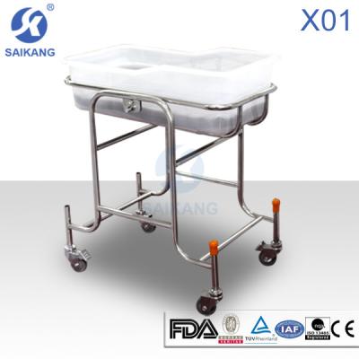 China Hospital Furniture:Children Bed&Baby Crib, X01 Stainless Steel Children Bed for sale