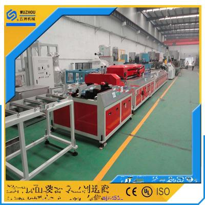 China Pvc integrated wood-plastic composite production line / equipment for sale